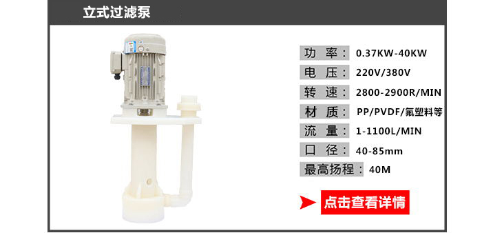 立式過(guò)濾泵