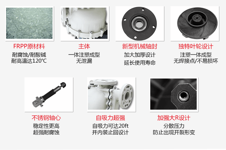 KB耐腐蝕自吸泵產品細節(jié)展示